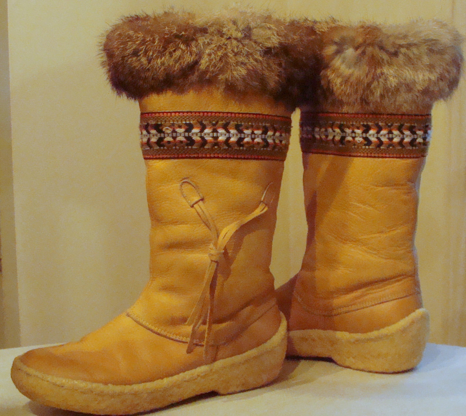 canvas top boots