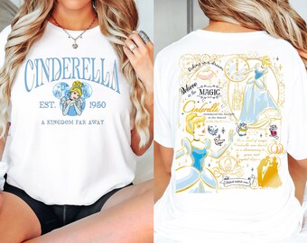 Prinses voor- en achterkant shirtontwerp, prinses png-sublimatie, digitale download