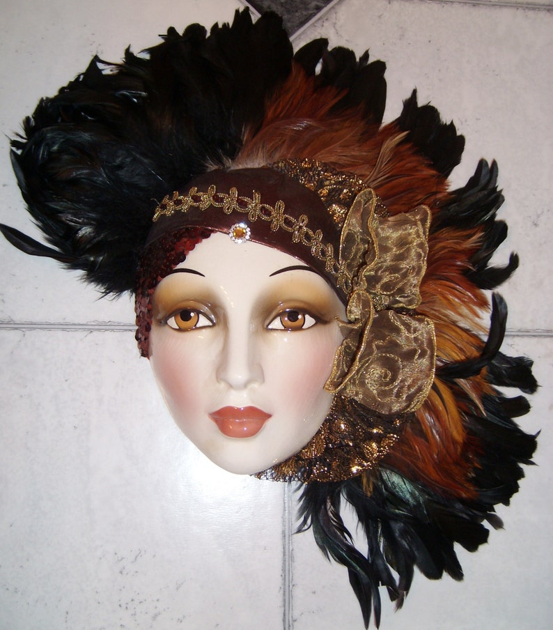 Clay Art Ceramic Decorative Collectible Face Wall Mask with Etsy