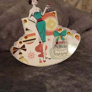 L'heure du cocktail de Noël rétro