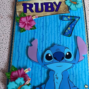 Brodez une carte d'anniversaire personnalisée