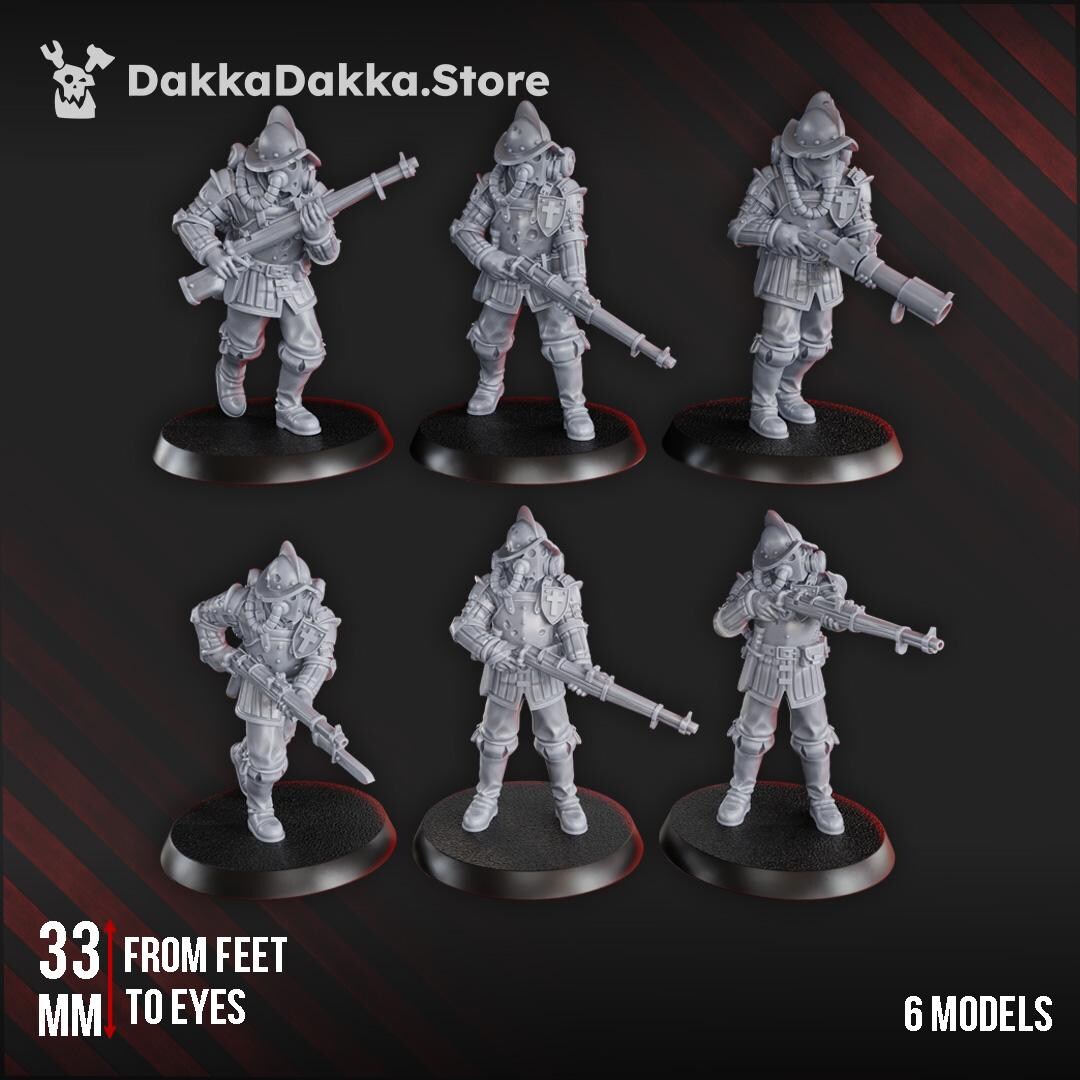 Trench Crusade Compatible - Inquisition - Conquistadors