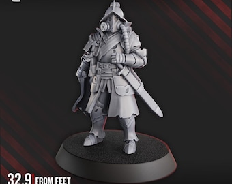 TRENCH CRUSADE COMPATIBLE - Inquisition - Conquistadors Characters (x4