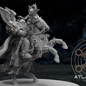 Mounted Angelic Battle Priest | Atlan Forge