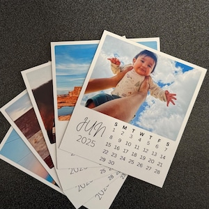Calendário de fotos