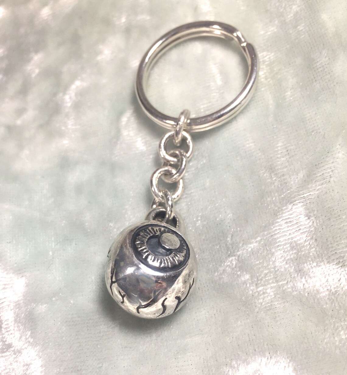 Eyeball Keychain Etsy