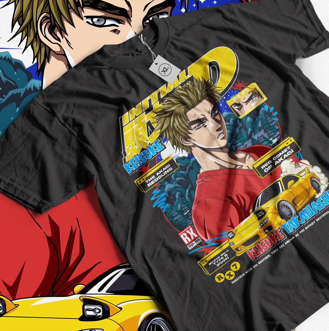 Initial d t shirt - Etsy 日本