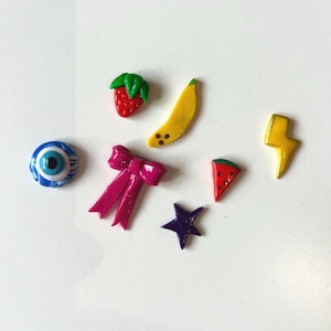 1Pcs Handmade Polymer Clay Charms – Cute Miniatures | Custom Gifts | Jewelry Add-Ons | DIY Jewelry