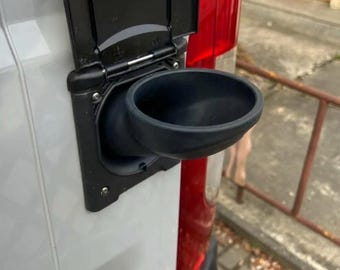 Water funnel for motorhomes and vans, tank filling, 100 mm