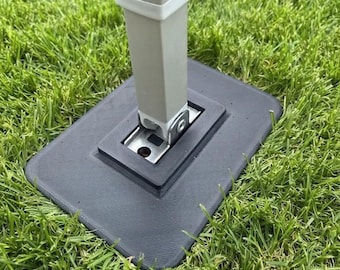 Floor pads for Thule Omnistor awning feet, set of 2, 3D printed