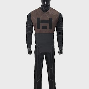 Star Wars Flight Suit Mandalorian Cosplay Costumes Boba Fett Costumes With Flak Vest Bounty Hunter 3 Piece Suit