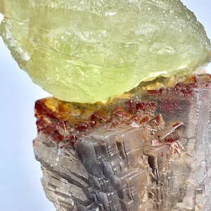 950 Gram Brown and Green Fluorite Cubes with Calcite Crystals – Rare Raw Mineral Specimen | Healing Crystal & Collector’s Piece | Home Decor