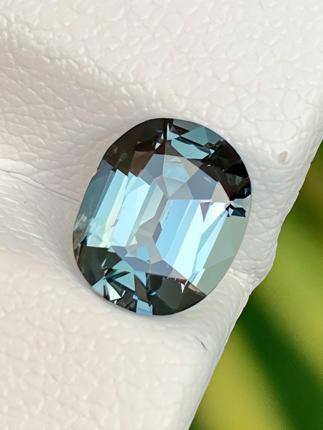 1.25 Ct Natural Light Blue Spinel Gemstone: Rare Burma Collector's ...