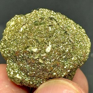 195 CRT Golden Pyrite Crystal Specimen | Natural Raw Metallic Cluster | Sparkling Mineral Display Stone for Collectors, Energy & Home Décor