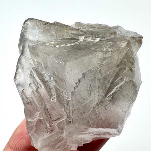 140 GRAM Brown Fluorite Cubes with Calcite Crystals – Rare Raw Mineral Specimen | Healing Crystal & Collector’s Piece | Home Decor