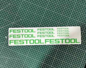 11x Festool Decal Sticker Set