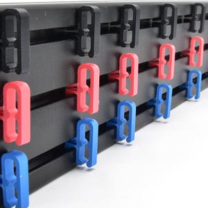 Clips de gestion de câbles plats pour simulateur de course | Profilés 4040 / 4080 / 8020 | Accessoires pour simulation de course