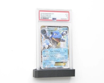 Wall Mount for PSA & Becket Slabs | Mount via Screw Hole or Double-Sided Tape | TCG / Pokemon