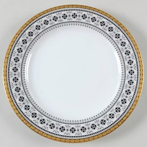 Set of 4 x Noritake Scheherazade 2044 Dinner Plates 10.5&quot;