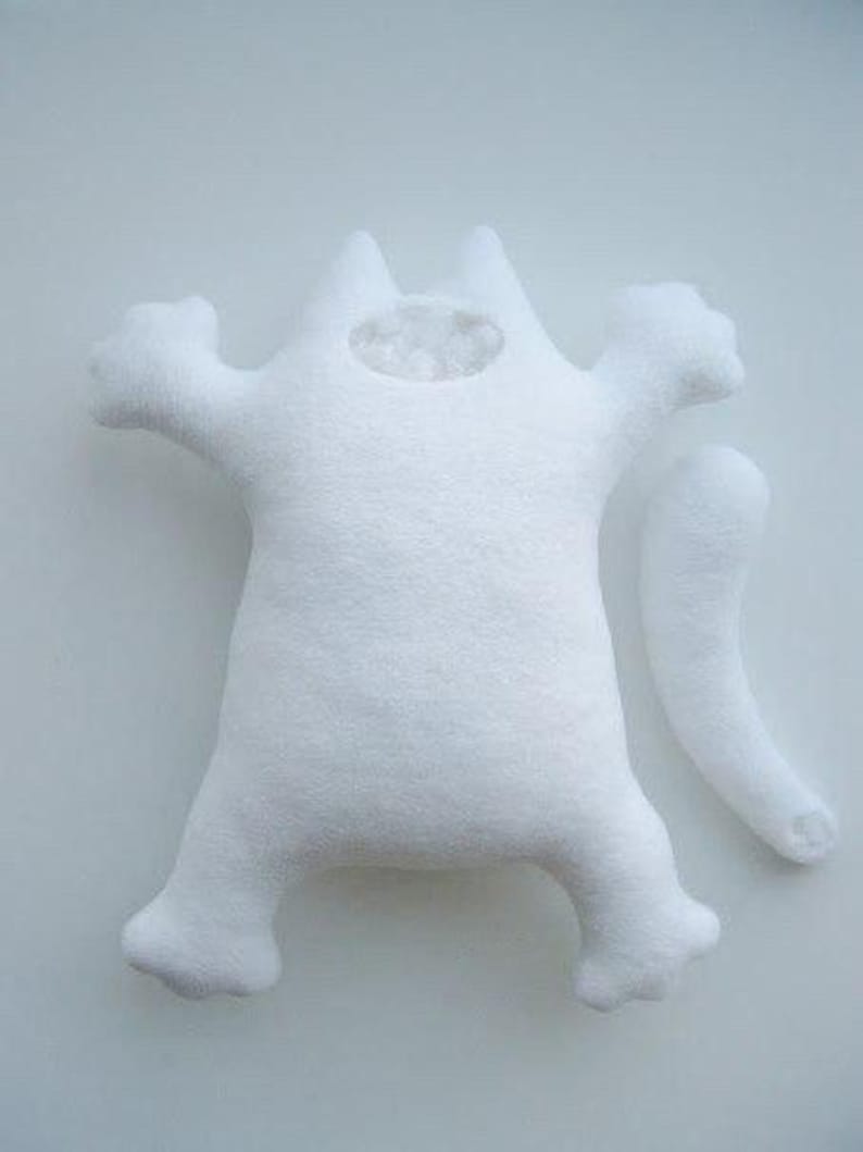 Plush Cat Sewing Pattern PDF | DIY Soft Toy Tutorial + Presentation ...