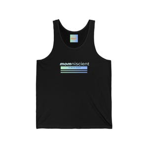 Retro &quot;Momnicient&quot; Unisex Tank Top: Summer Festival Style