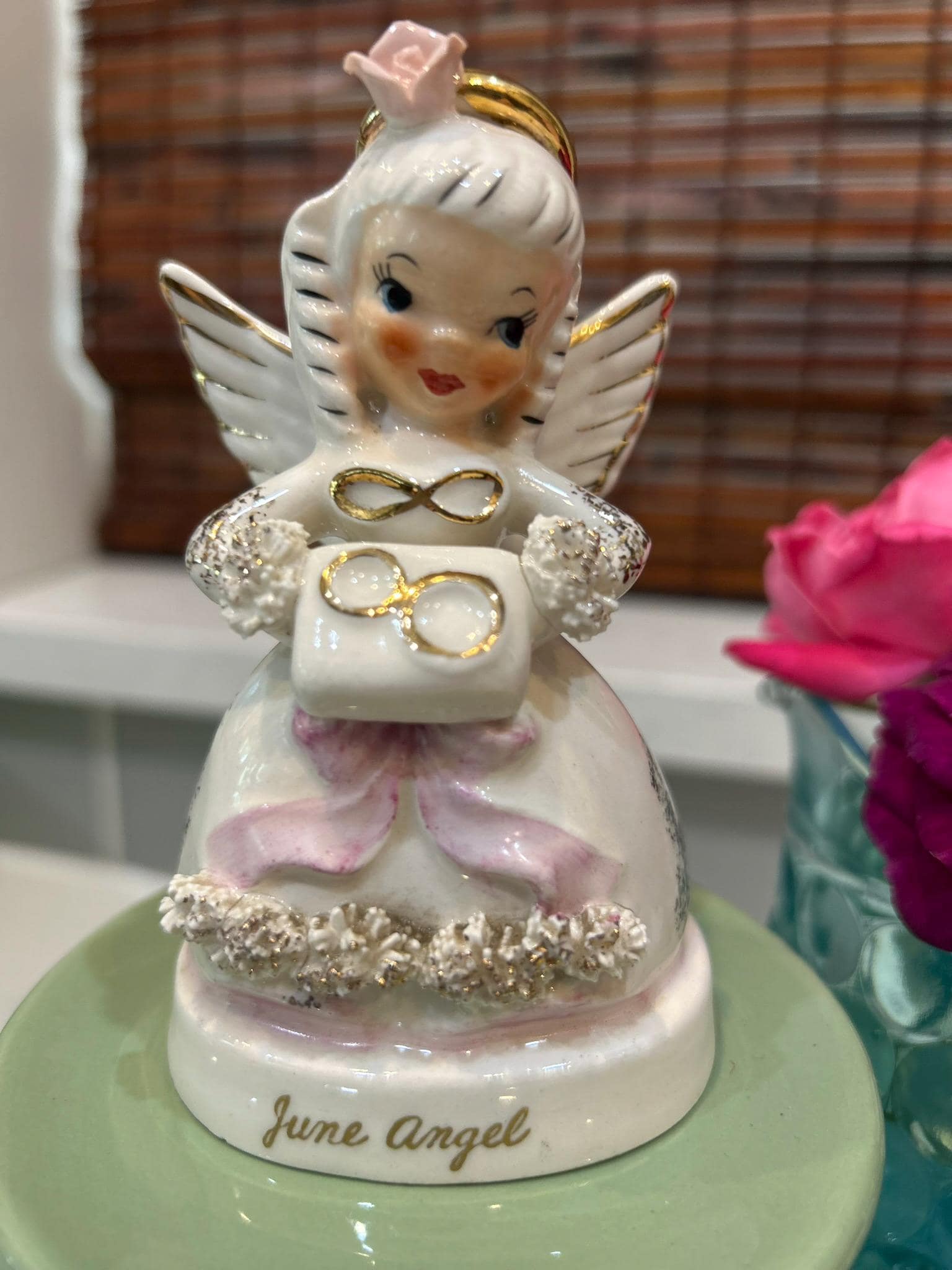 オブジェ　置物　　エンジェルスターキャッチ・ア・フォーリング・スター Angelstar Figurines - Etsy