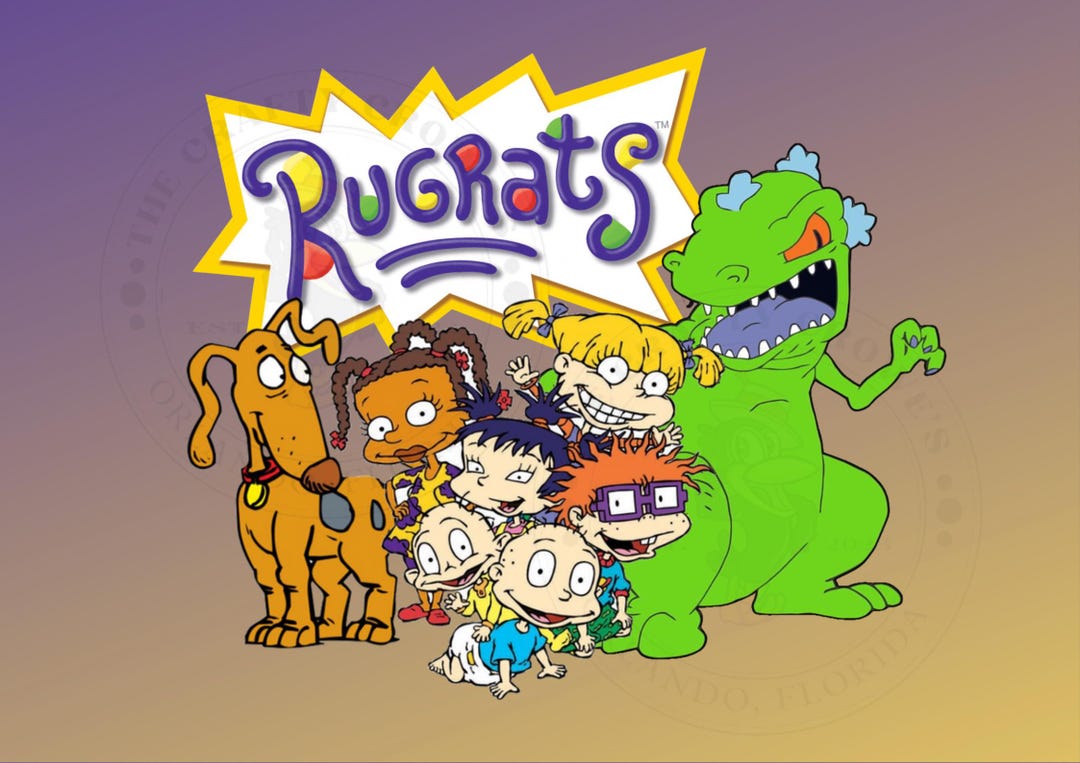 Cartoons Rug Rats Cartoon Rug-rats - 20oz Tumbler Wrap - Etsy