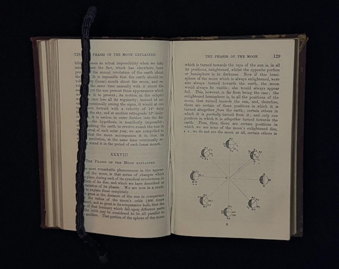 Antique Astronomy Book: Moseley's 1854 Victorian Science & Cosmology