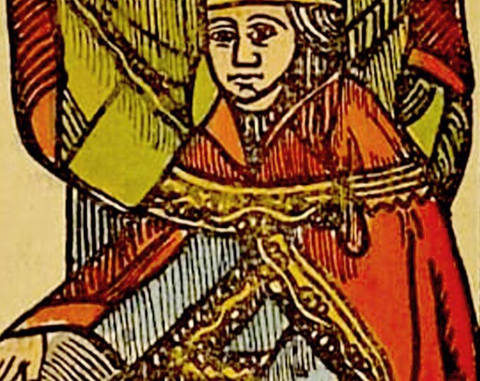 Arland Ussher Signed XXII Keys of the Tarot (1957). Ultra-Rare Hand-Coloured Limited 1st Ed No 32/50. Yeats Circle Provenance. Dolmen Press.