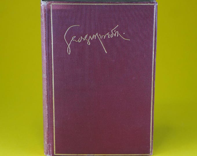 Evan Harrington by George Meredith | 1909 Edition | Archibald Constable London | Edwardian Clothbound Novel | 1909