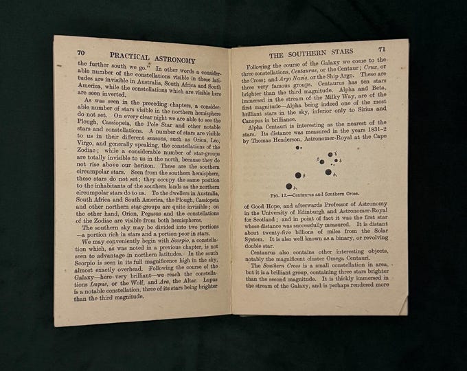 Practical Astronomy with the Unaided Eye ( c.1912) | Hector Macpherson | First U.S. Edition | Dodge Publishing, New York