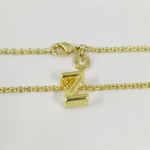 Collar con dije de letra Z de Pandora