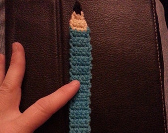 Crochet Pencil Bookmark