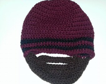 Crochet Beard Beanie