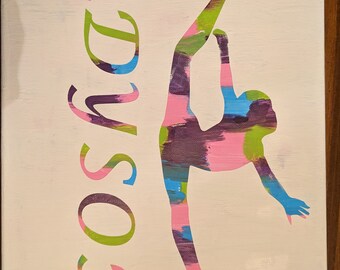 Gymnast canvas