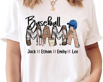Baseball Mama PNG, Baseball Mom Design, Digital Download, Cricut & Silhouette Files, T-shirt Mug Gift,