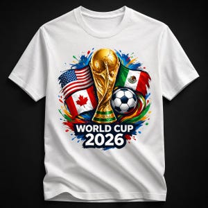 FIFA World Cup 2026 Trophy PNG | Printable Soccer Art | World Cup 26 Graphic | Instant Download | Soccer Fan Art