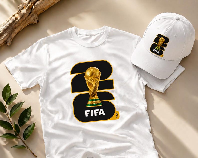 FIFA World Cup 2026 Trophy PNG SVG | Digital Download | Printable Soccer Art | World Cup 26 Logo Style | Instant Download image 3