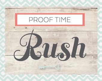 Rush My Proof - Two Business Days