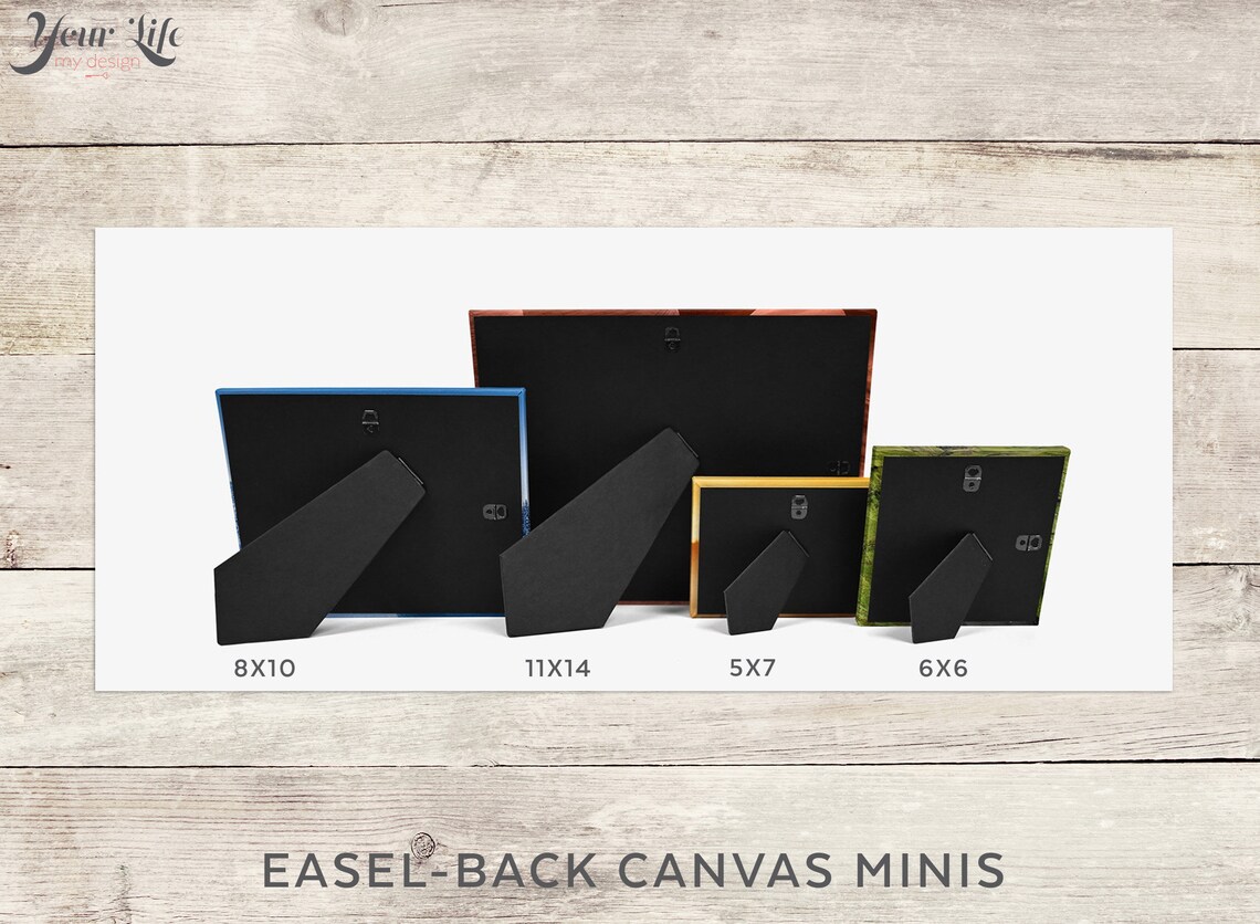 Easel Back Canvas Minis 5X7 6X6 8X10 11X14 Etsy