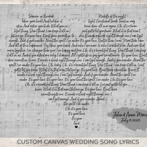First Dance Lyrics, Photo and Wedding Song Lyrics, Photo with Wedding Vows