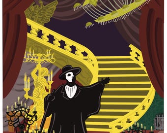 Phantom Opera 11 x 17