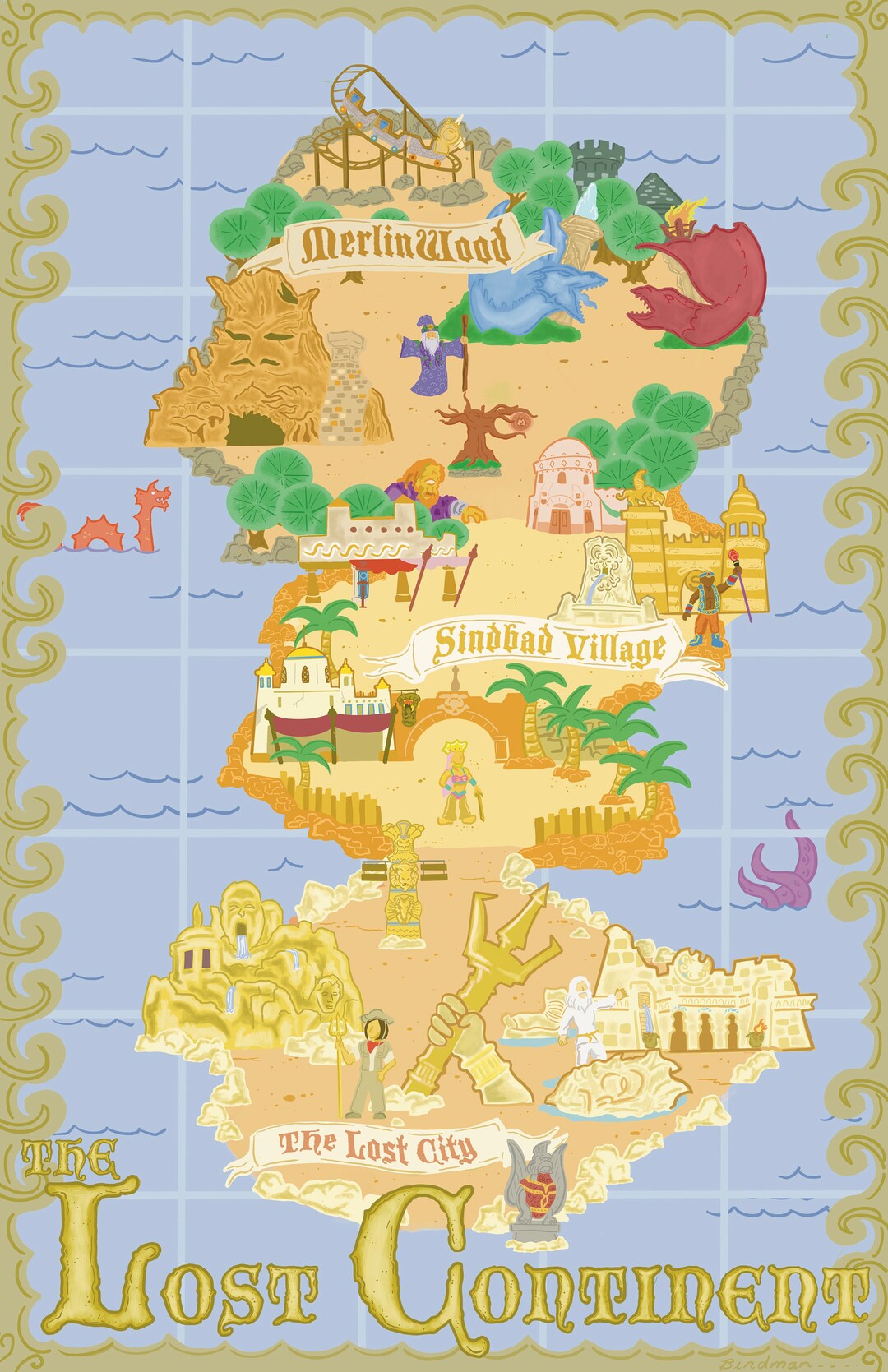 Lost Continent - Etsy