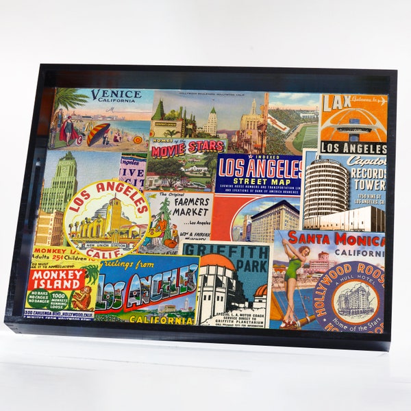 Los Angeles Postcard Etsy