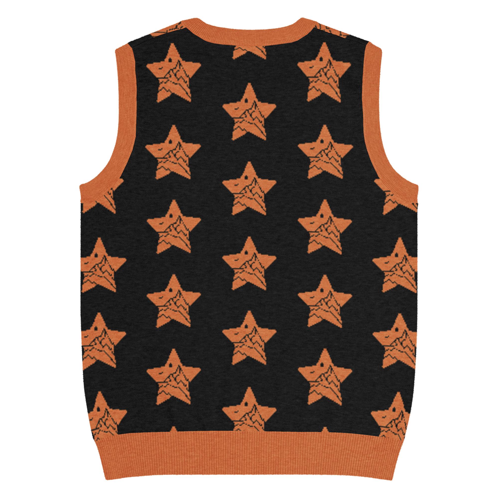 Stars Knit V-neck Vest - Etsy