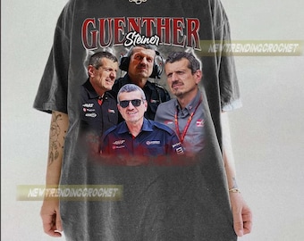 Guenther Steiner Comfort Colors Vintage Style T-Shirt, Guenther Steiner Retro Bootleg Style Rap Tee, Guenther Steiner Fan gifts