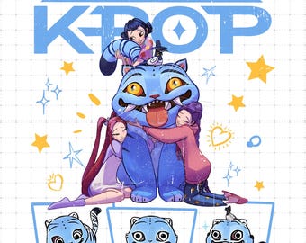 KPOP デーモンハンター ダーピー タイガー 40cm Kpop デーモンハンター タイガー PNG、ダーピー タイガー アンド