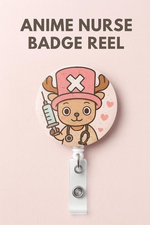 One Piece Inspired Badge Reel Chopper