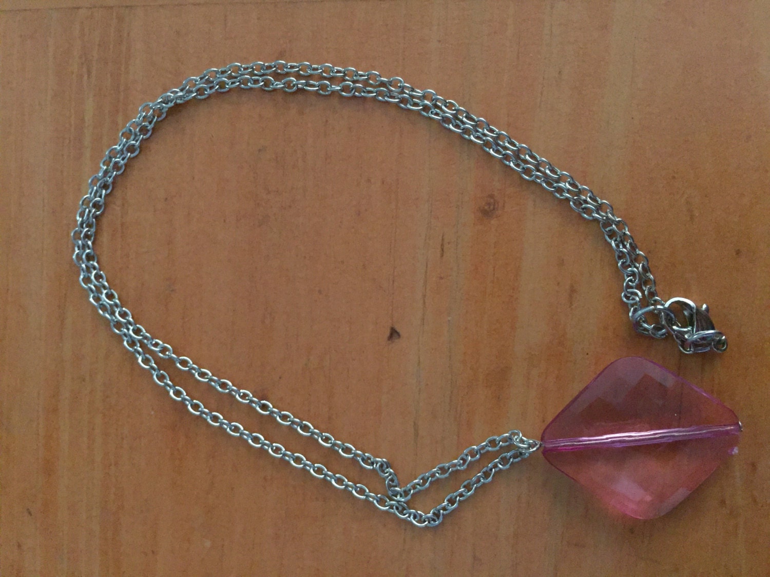 Pink necklace for kids Clearance