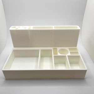 Desk Organizer, Office Desk, Home or School, Pen and Pencil Holder, Accessory Tray, Minimalist Desk Storage, Gift for Students & Teachers